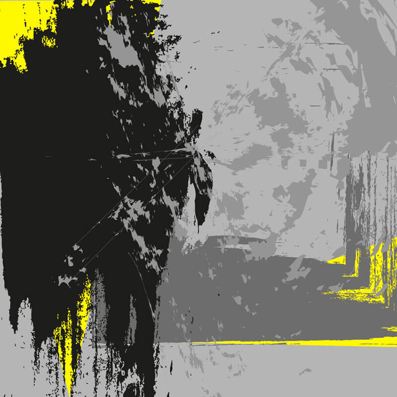 Painting Black-Yellow